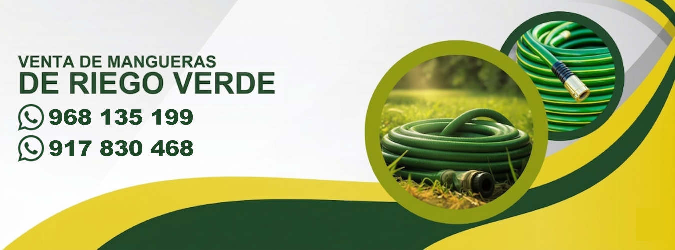 Venta de Mangueras de Riego Verde