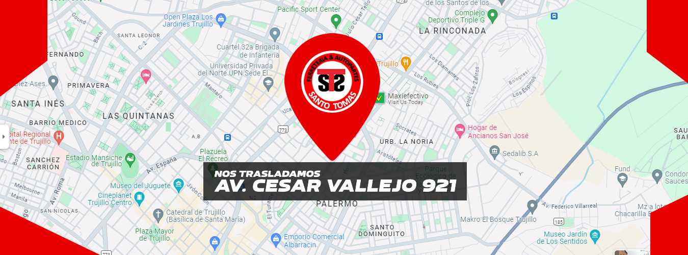Nos trasladamos a Av Cesar Vallejo 921 | Autopartes