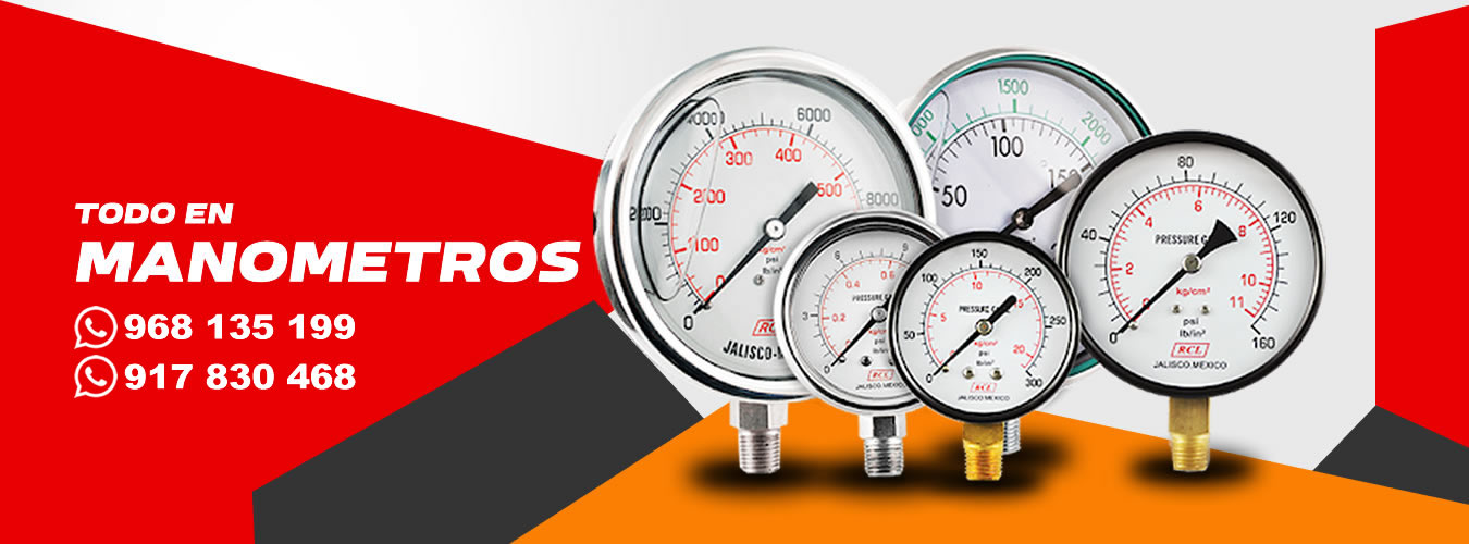 Todo en manometros